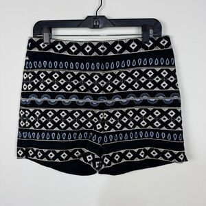 White House Black Market Embroidered The 5" Short Chino Shorts